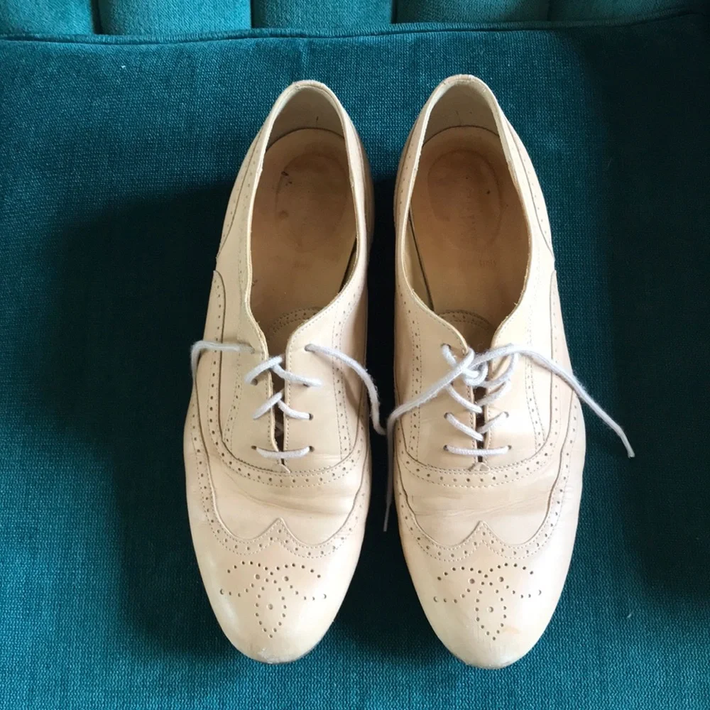 Vintage Jcrew brogues.